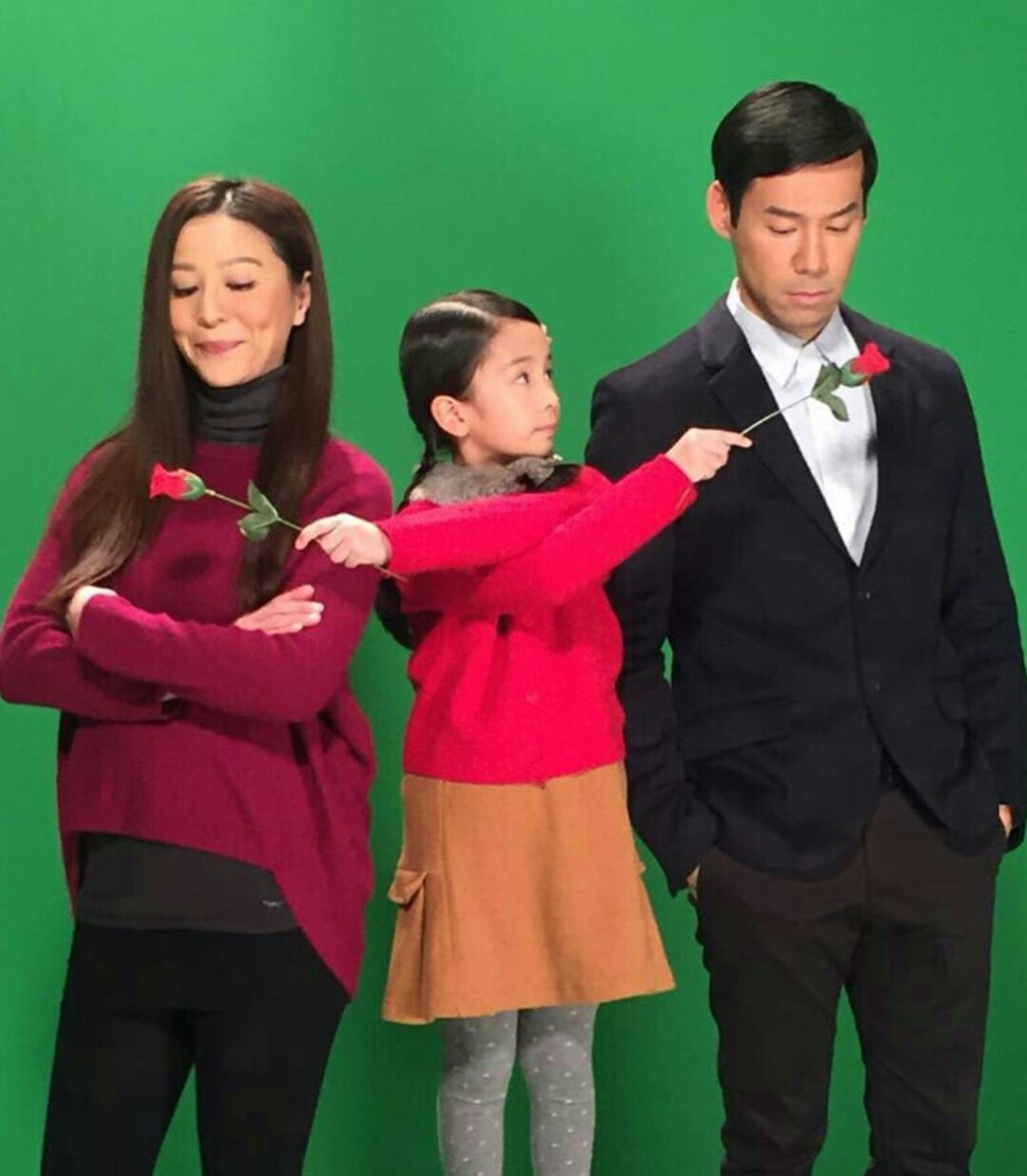 攝《一屋老友記》時，陳偲穎只約6至7歲左右。